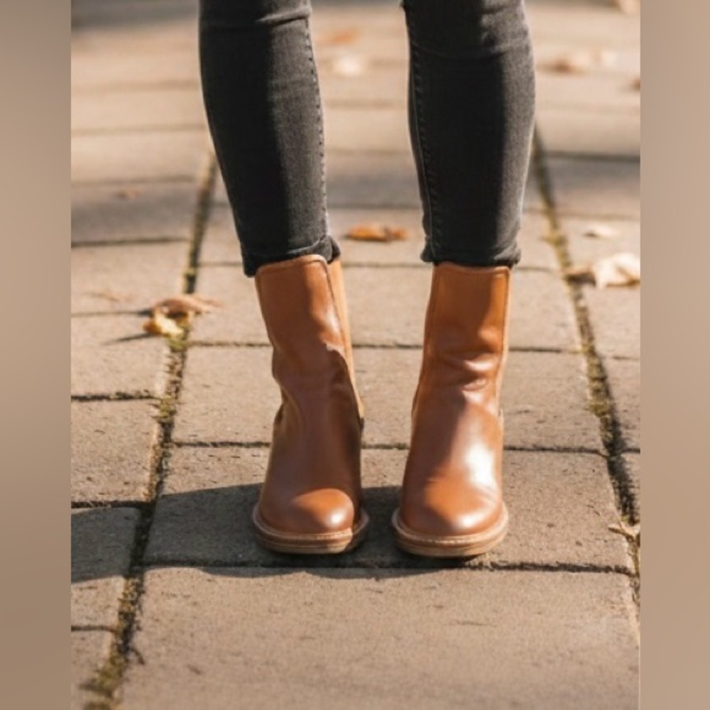 Women's Tan Ankle Boots size 10 Nordstrom